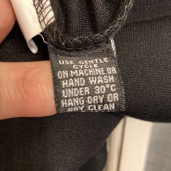 Cropped Flare Retro Style Black Pants - Picture 10 of 11